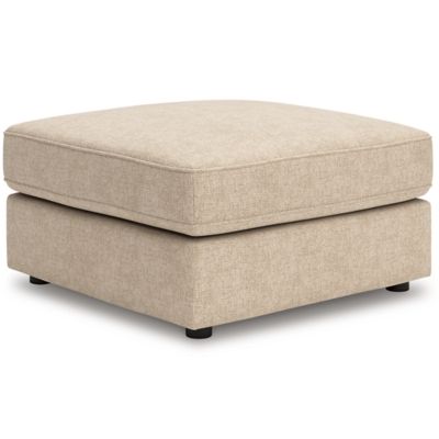 Seyler - Sable - Pouf d'appoint surdimensionné