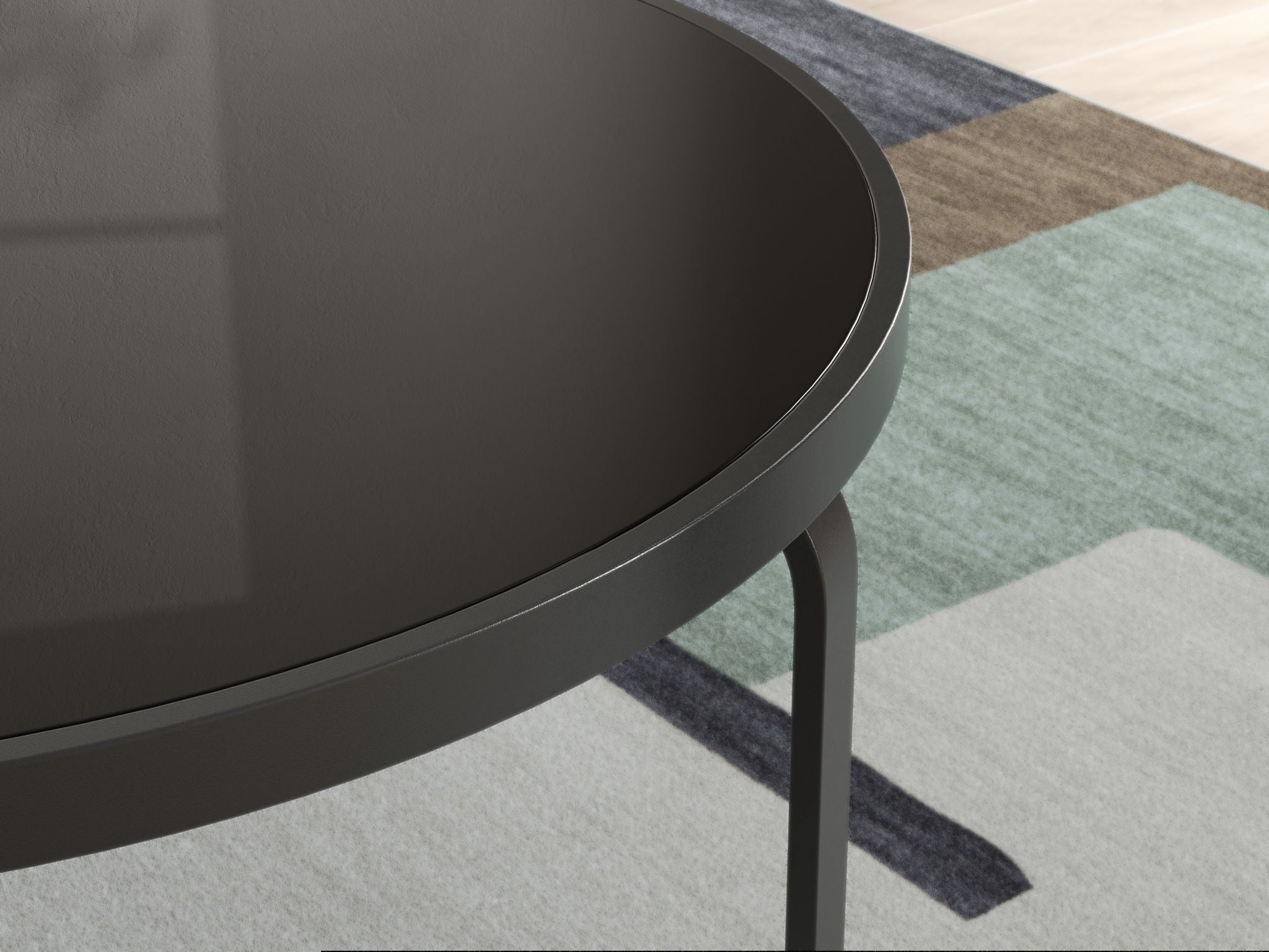 Dorylin - Noir - Ensemble de tables d'appoint (lot de 3)