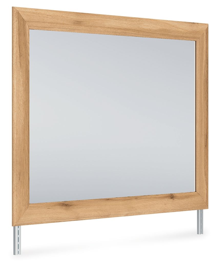 Aleaport - Brun chaud - Miroir de chambre